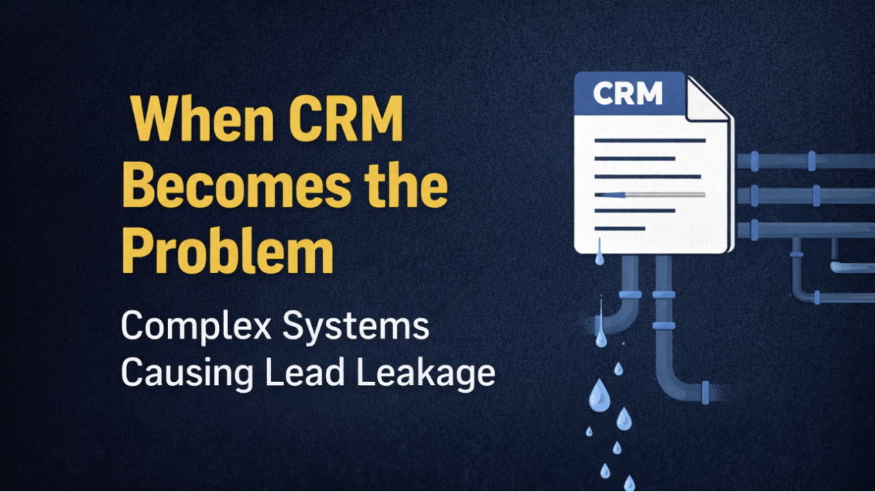 A cluttered CRM screen that no one wants to open